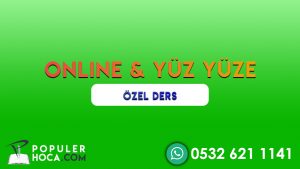 fen bilimleri özel ders