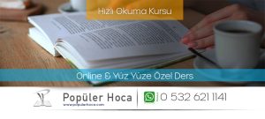 hızlı okuma kursu bolu