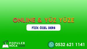 fizik ozel ders 1