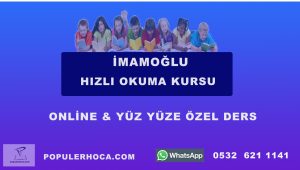 hızlı okuma kursu i̇mamoğlu