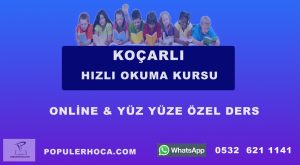 hızlı okuma kursu koçarlı