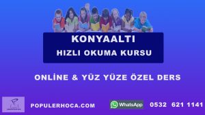 hızlı okuma kursu konyaaltı